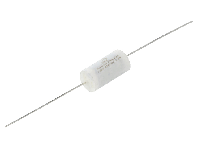 Audio polypropylen kondensator - 1uF / 250V Ø12,5x25mm
