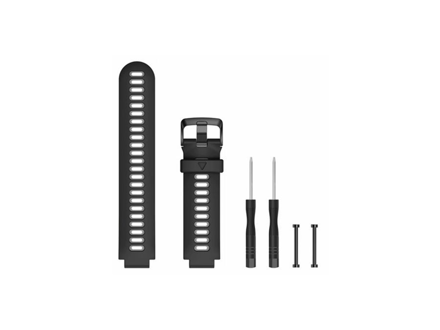 Urrem til Garmin Forerunner 220/230/235/620/630/735XT - Sort