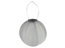 Lanterne m. solpanel - Ø25cm