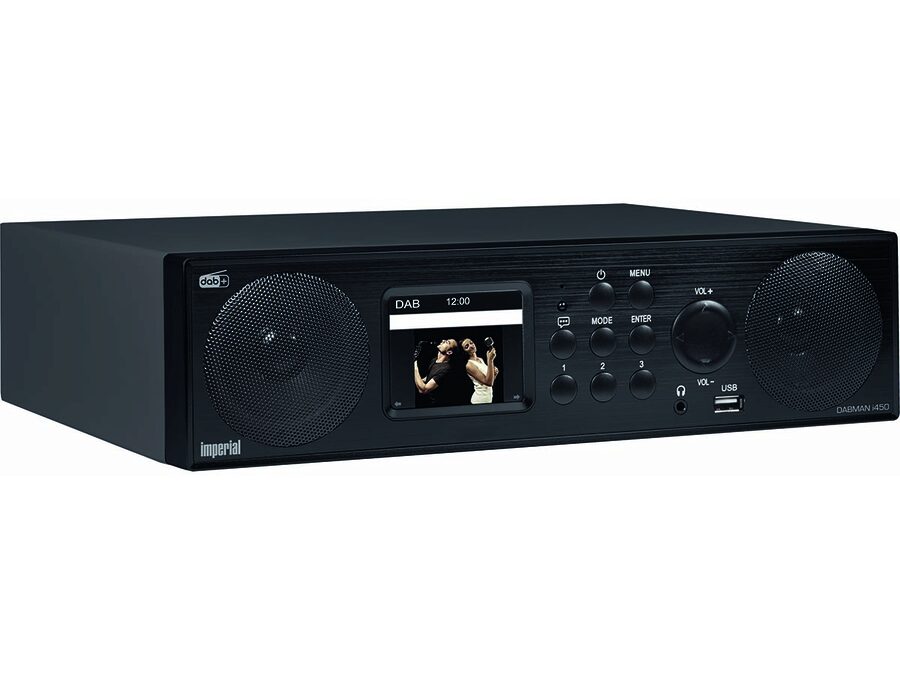 DABMAN i450, FM/DAB+, internetradio, m. bluetooth