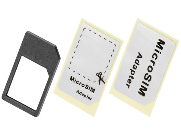 Simkort adapter - Fra micro-SIM til SIM format