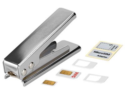 Simkort klippeværktøj (Fra SIM til micro-SIM format)