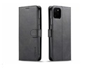 Læder flipcover m. kortholder - Til iPhone 13 Mini, Sort