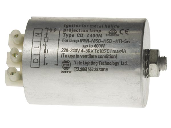Trigger til metalhalide lamper - maks. 400W
