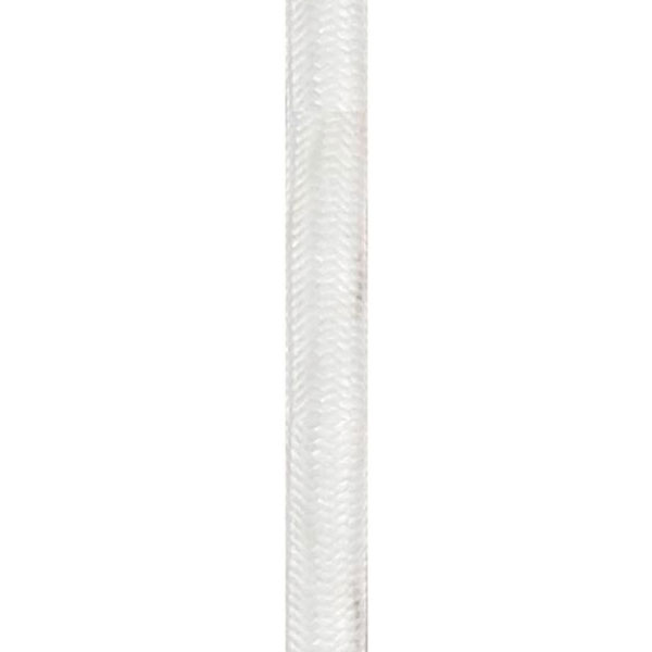 Stofledning 2x0,75mm² hvid - pr. meter