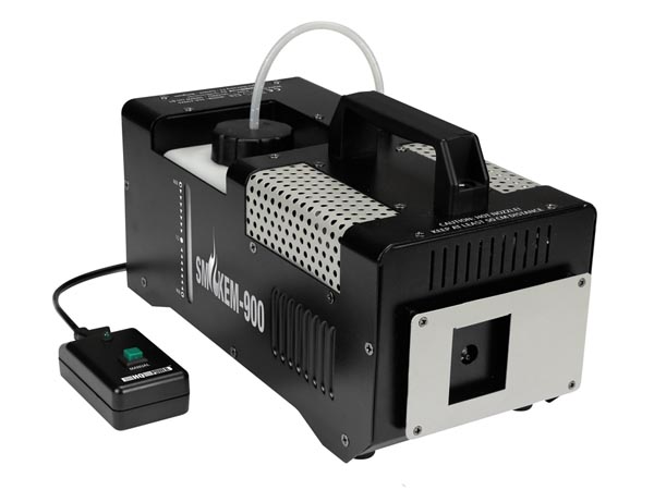 Røgmaskine - 1000W m. fjernbetjening