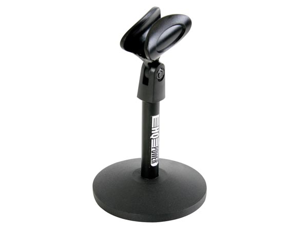 Mikrofonstativ - Bordmodel, Sort (15cm)