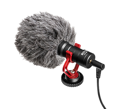 Mikrofon til smartphone/kamera/PC