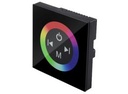 Multifunk. touch RGB LED styring - 3 kanaler, Sort (3 x 4A)