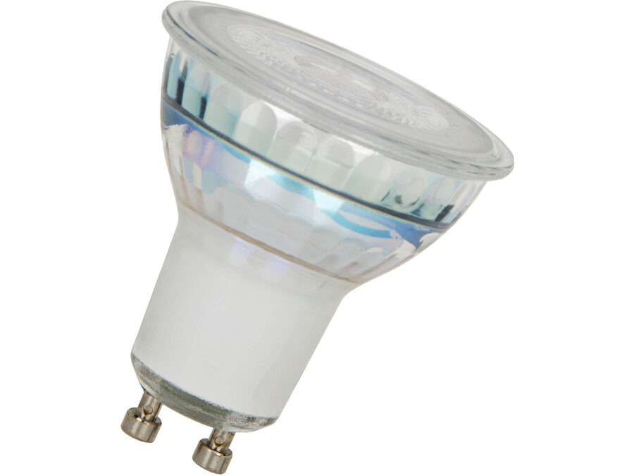 GU10 LED spotpære - 240V 5,5W dæmpbar 38°, Varm hvid