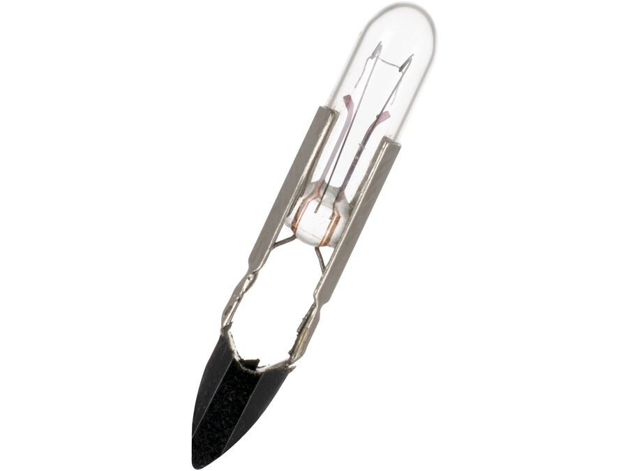 Telefonlampe - 12V / 40mA / 0,48W T5.5 sokkel (5x30mm)