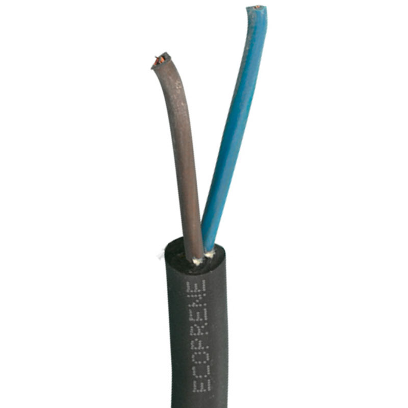 Gummikabel H07RN-F 2x1mm² - 100 meter