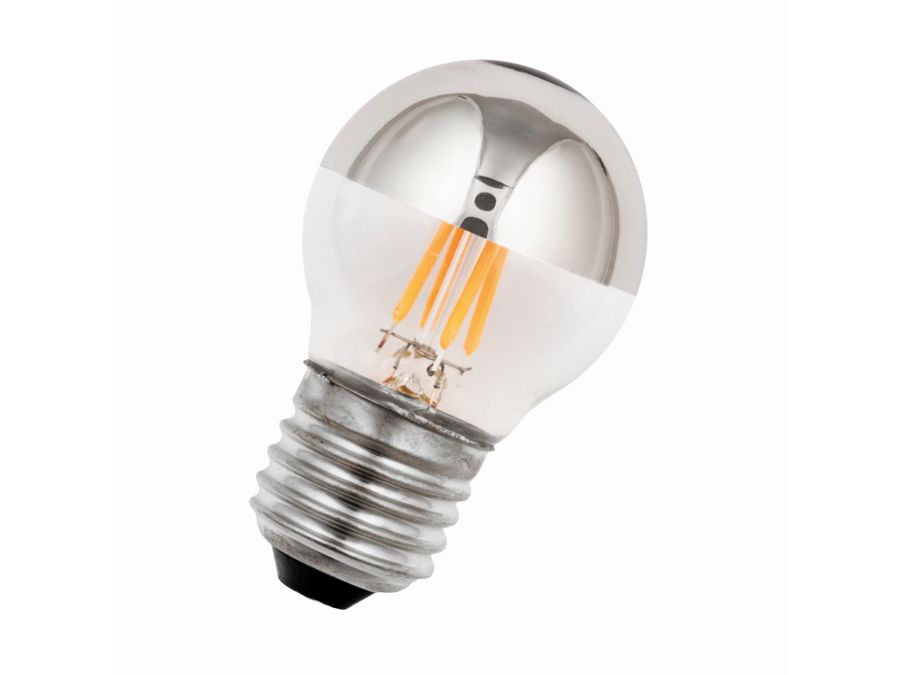 G45 filament LED topforspejlet - 240V 2W E27 (2700K)