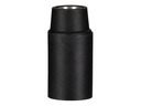 Kronefatning - E14, 10mm gevind, Sort (maks. 60W)