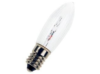 Julelampe - 23V / 130mA / 3W Kerte E10 sokkel (1 stk.)