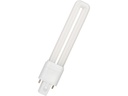 LED PL kompaktrør - 4.5W (9W), G23, EM+AC (830)