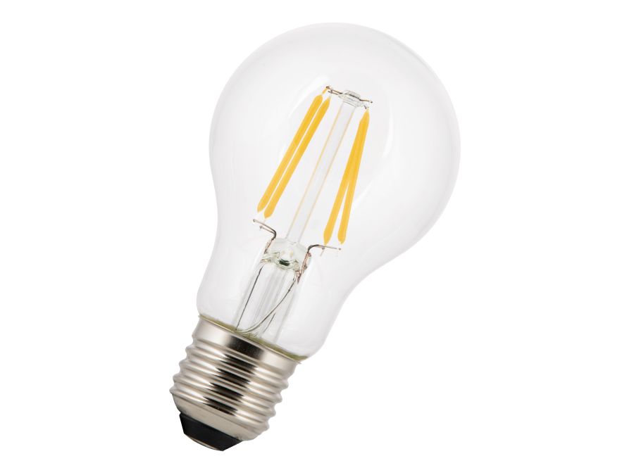A60 Filament LED m. dagslyssensor - 240V / 4W, E27 (2700K)