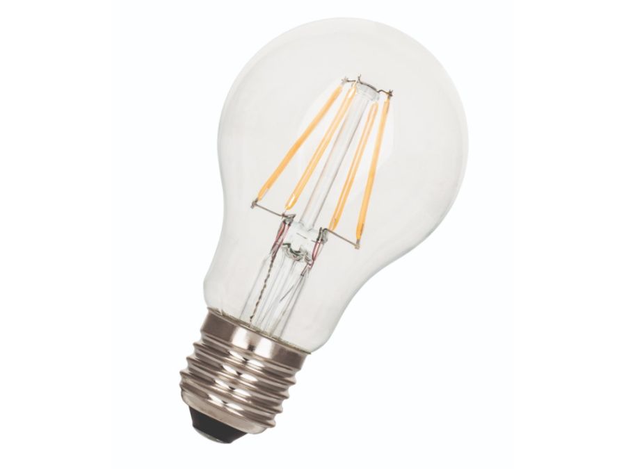 A60 Filament LED pære - 240V / 5W, E27, Dæmpbar (2700K)