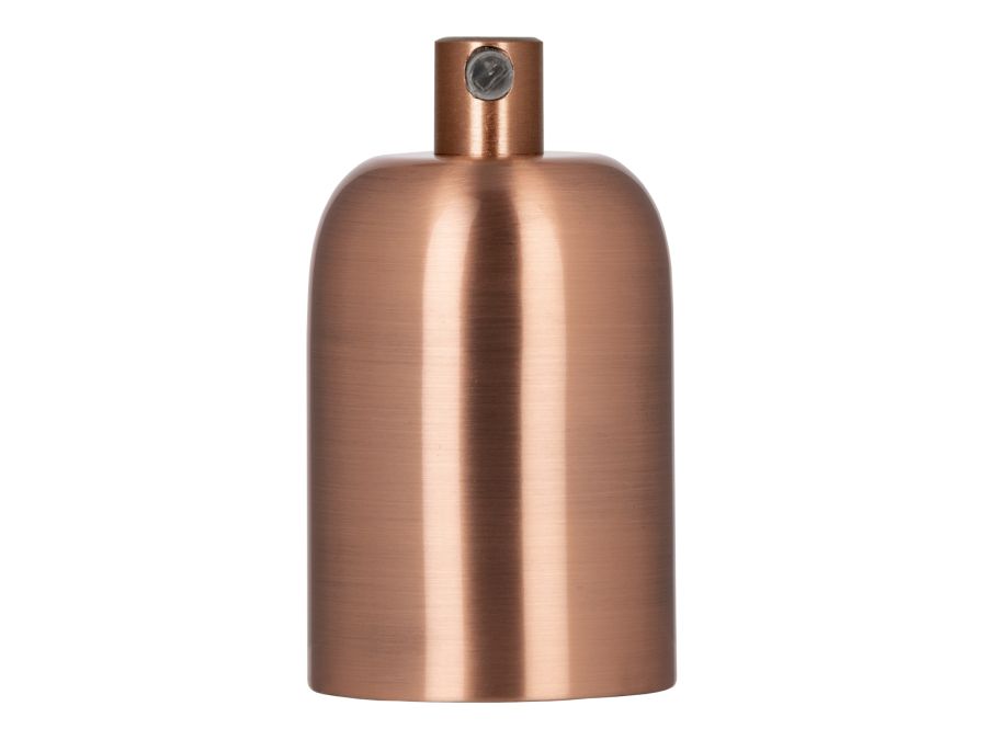 Moderne E27 pærefatning - Kobber