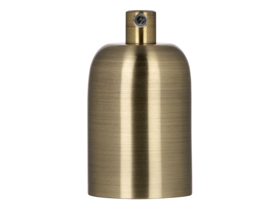 Moderne E27 pærefatning - Bronze