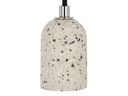 Stofledning m. E27 fatning - Terrazzo, Lysegrå (1,5m)