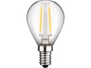 G45 Filament LED kronepære - 240V 1,8W klar, E14 (2700K)