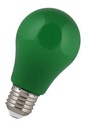 A60 LED partypære - 230Vac / 2W, E27 sokkel, Grøn