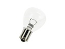 Dværglampe - 12V / 45W Globe, Ba15s sokkel (Ø36x58mm)