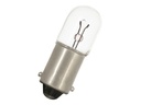 Dværglampe - 6.3V / 320mA / 2W, Ba9s sokkel (Ø10x28mm)