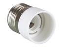 Pæresokkel adapter - E27 til E14