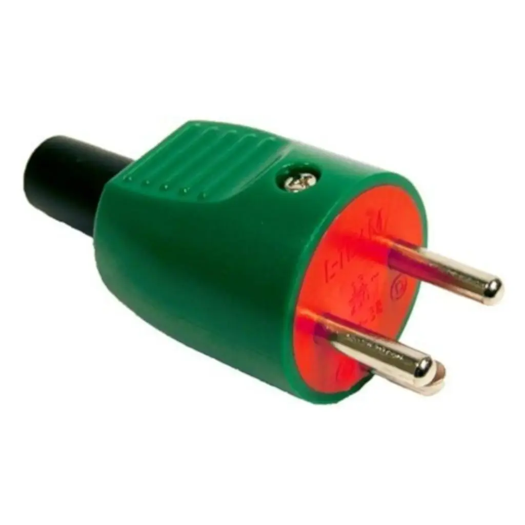 Slagfast stikprop med jord - rød/grøn