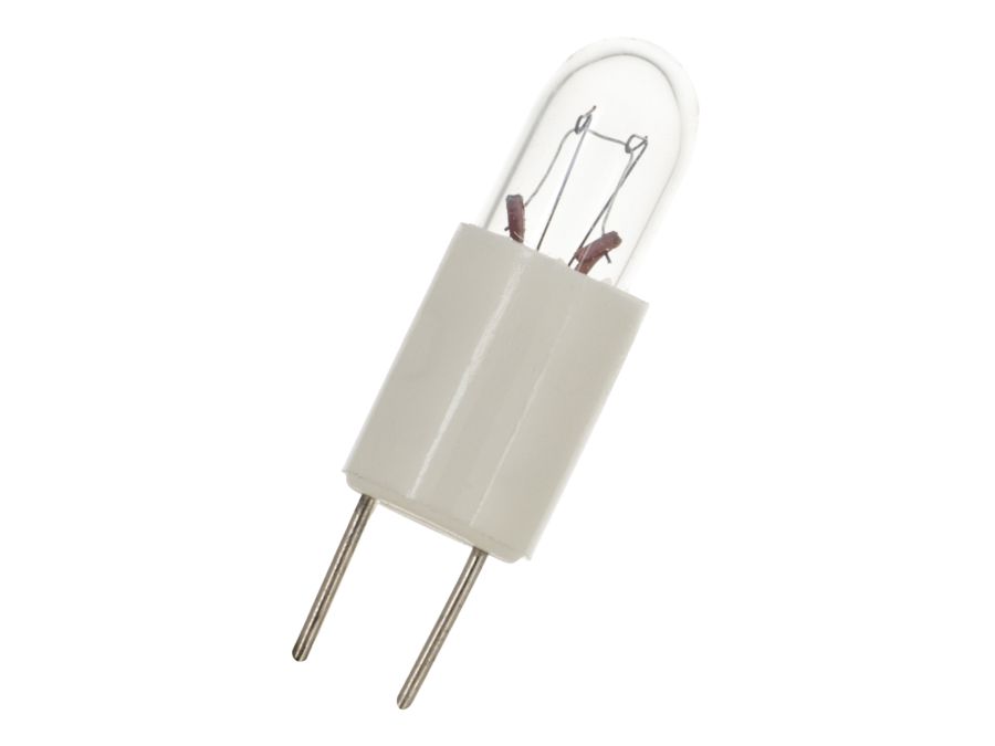 T1 miniature stiftpære - 18V/40mA/0.72W, 3/4 Bi-Pin (3.17mm)