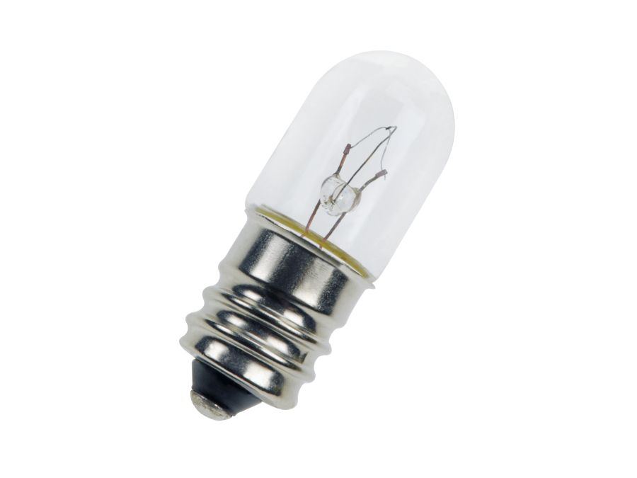 Dværglampe - 12V / 417mA / 5W, E12 sokkel (Ø13x34mm)