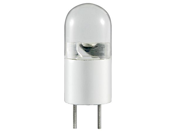 G4 LED stiftpære - 12V / 0,23W Kold Hvid (10 lm, 300°)
