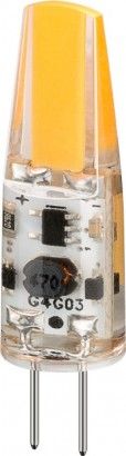 G4 LED stiftpære - 12V 1,6W Varm hvid