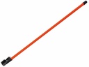 Fluorcerende neonrør - 36W, 134cm x Ø35mm ORANGE m. netstik