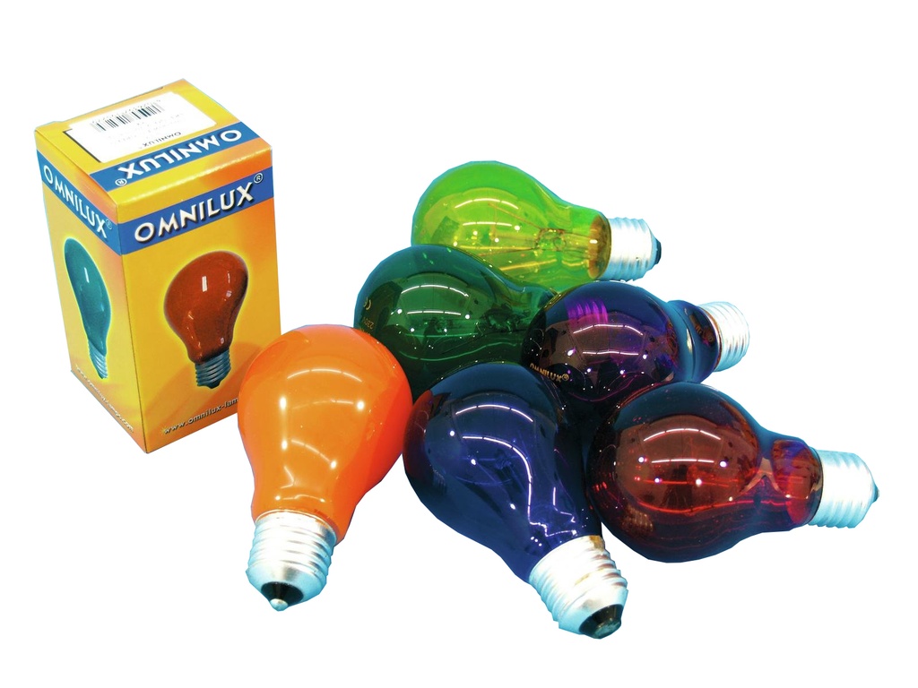 Partypære std. - 40W / 230V, E27 sokkel, VIOLET