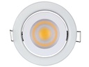 LED indbygningsspot - 230V / 5W, GU10 sokkel, Varm Hvid