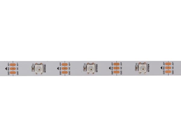 Prof. data RGB LED strip (IP20) - 5V, 30 LED/m (metervare)