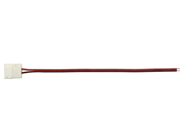 Klemme-konnektorkabel - Til enkeltfarve LED strip (PCB 10mm)