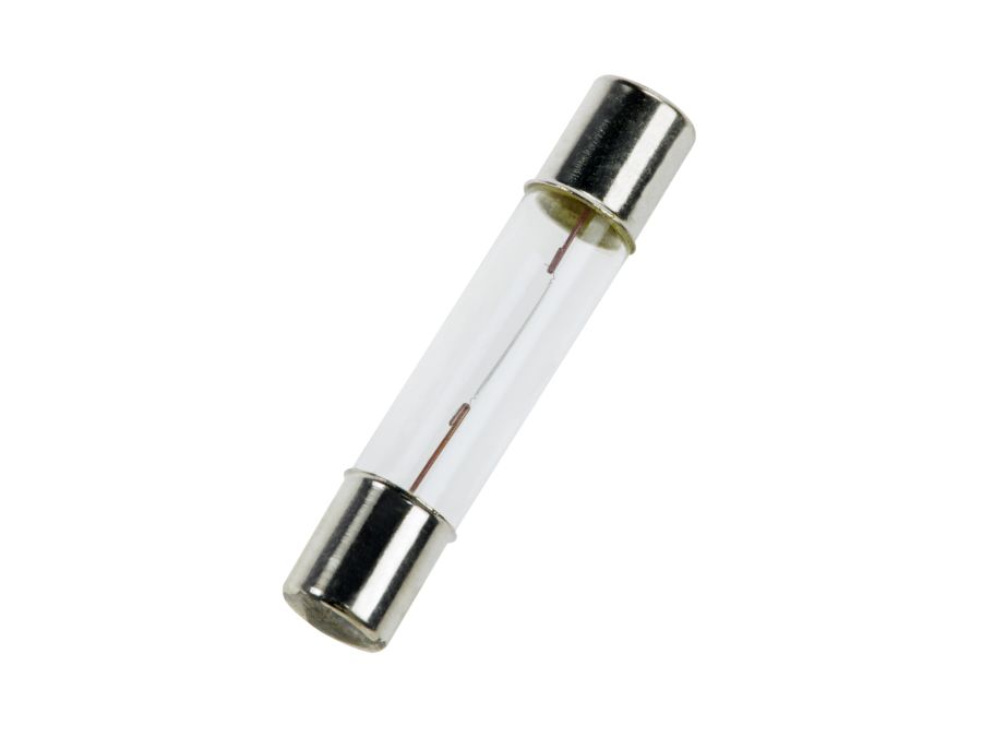 Pinol sikringslampe - 12,6V / 300mA / 3,78W SF6 (Ø6x31mm)