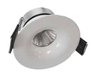 LED downlight, hvid - 10-30VDC 3,5W Varm hvid (Ø54mm) IP44