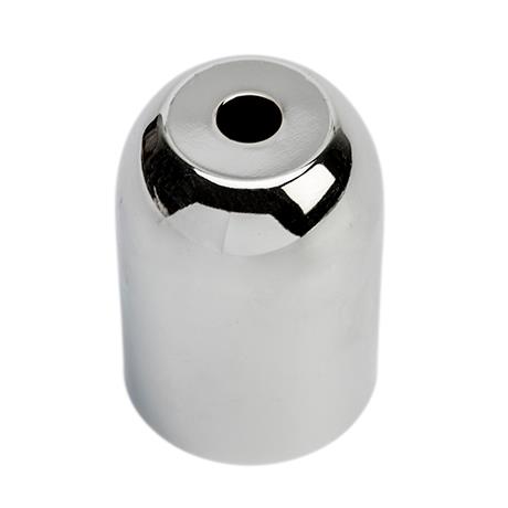 Fatningsskjuler - E27, Krom Ø44mm L63mm