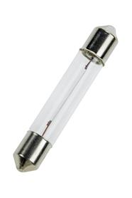 Pinollampe - 24V / 125mA / 3W, S6 sokkel (Ø6 x 36mm)