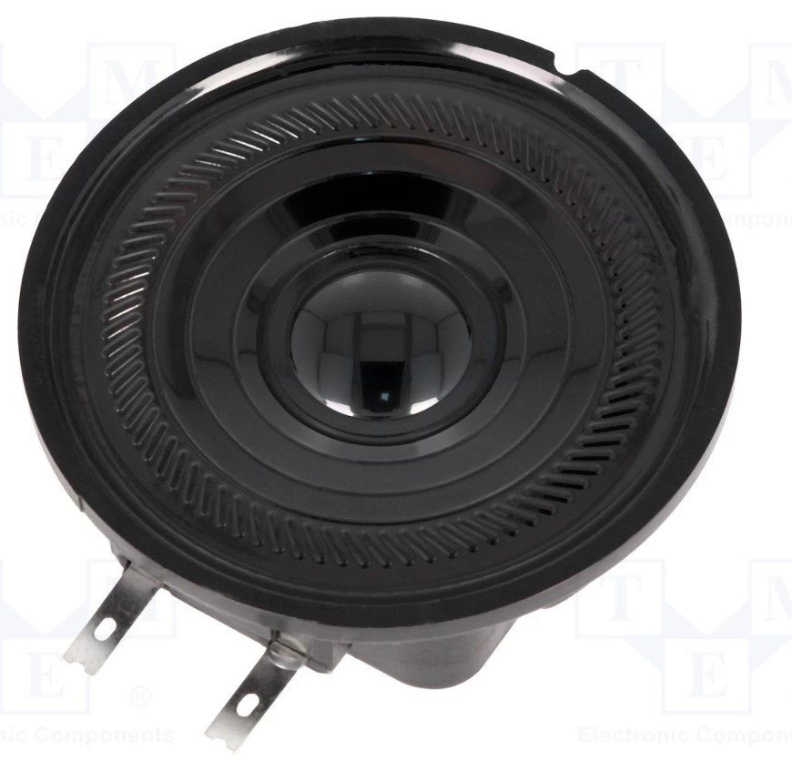 Miniature højttalerelement - 1W, 8ohm, Ø50x7mm (IP65)