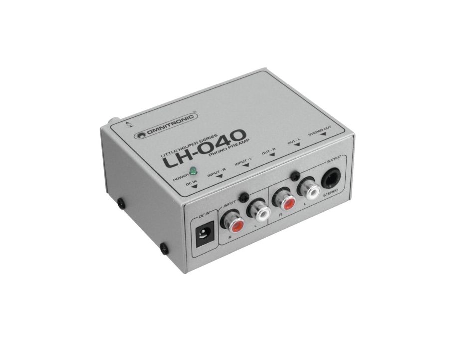 LH-040 Phono forforstærker - 1 kanal, Stereo