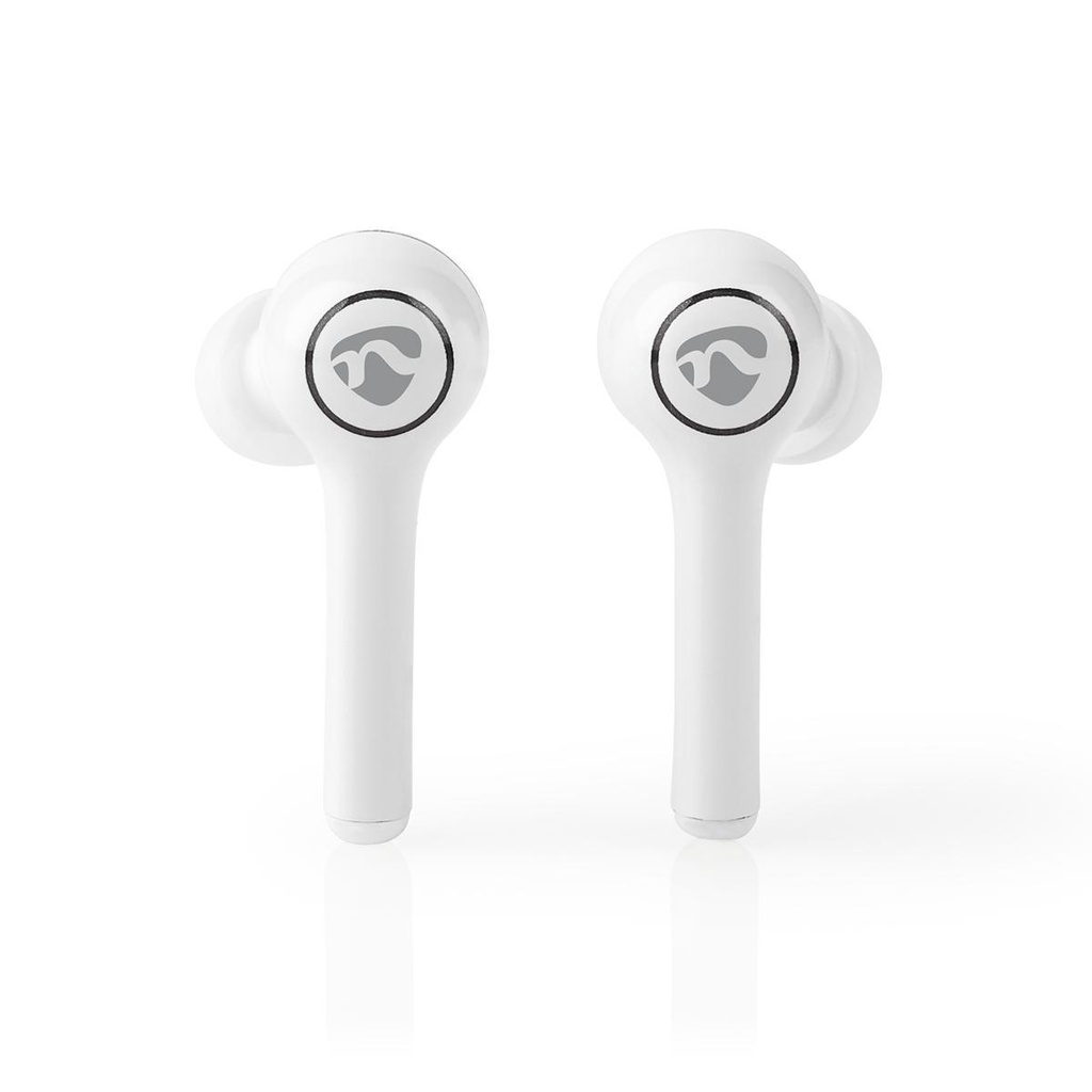 Bluetooth® in-ear headset - 6 timer, voice/touch, Hvid
