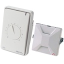 Devregi 233 rumtermostat hvid
