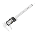 Digital skydelære - 150mm, rustfri stål