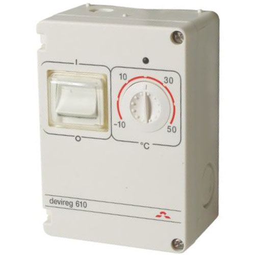 Devireg 610 IP44 med føler